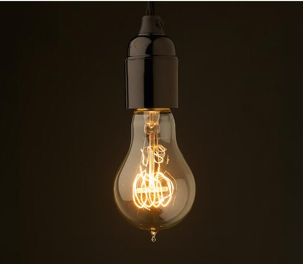 antique Edison filament bulbs