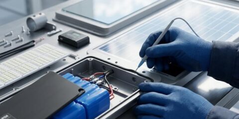 How to Maintain an LED Solar Light: Battery Replacement & Panel Cleaning Guide