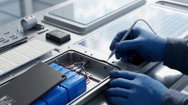 How to Maintain an LED Solar Light: Battery Replacement & Panel Cleaning Guide
